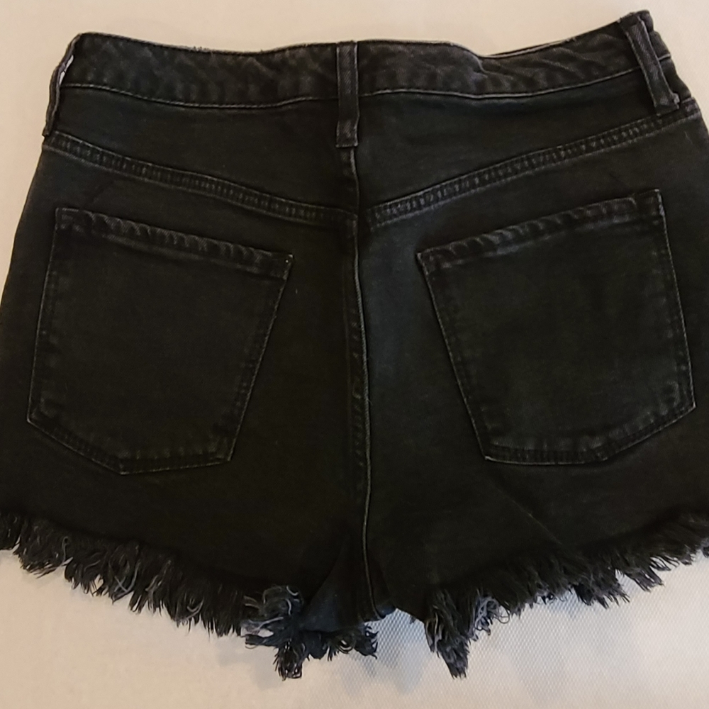 Massimo black shorts